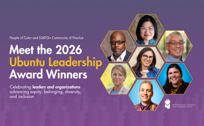 Headshot collage of 2026 Ubuntu Leadership Award Honorees