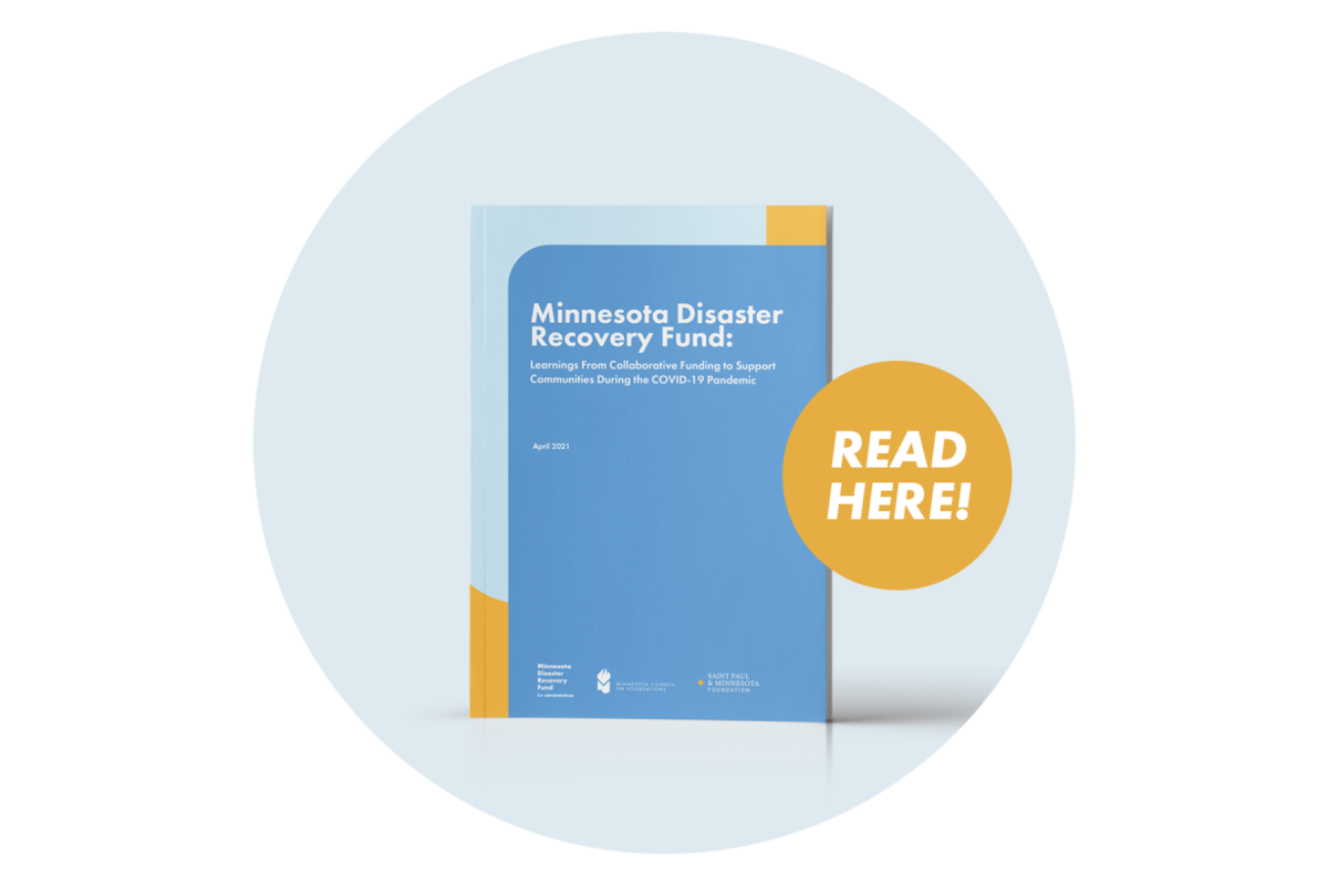 Read the Minnesota Disaster Recovery Fund Learning Report