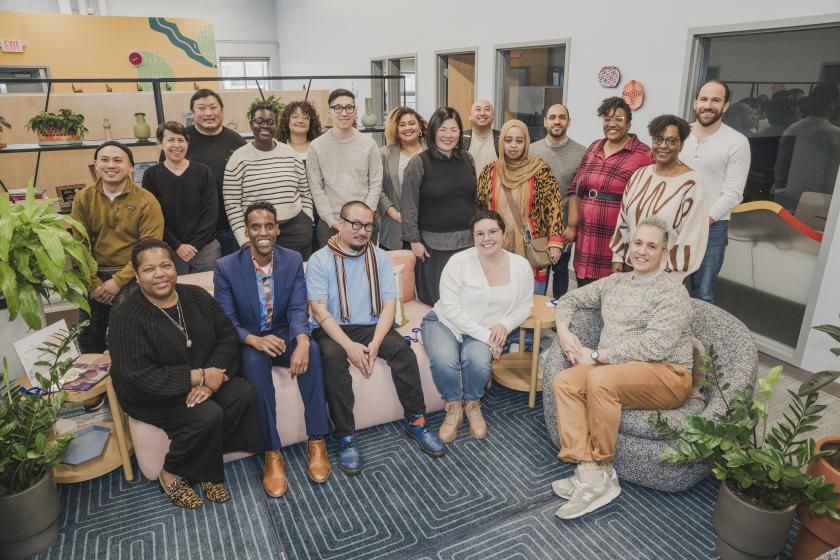 Group photo of MCF's People of Color Network