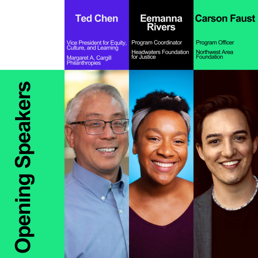 Opening speakers