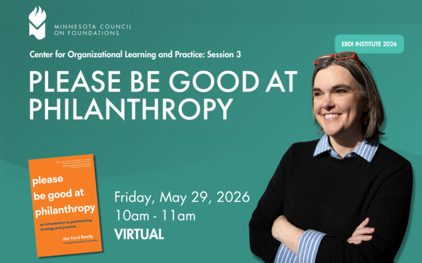 Please Be Good at Philanthropy