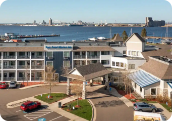 Canal Park Lodge facade