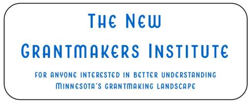 New Grantmakers Institute