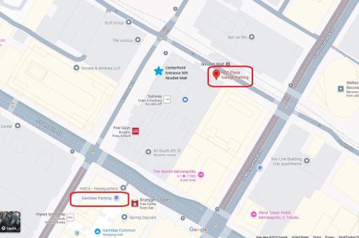 CenterPoint Parking Options